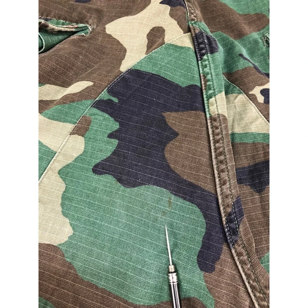 US Military Woodland Camo BDU Combat Pants Men 36x33 Cargo Propper Ripstop *Flaw
